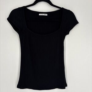 Reformation Jeans Women's Ribbed Shirt - Size XS